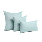 Διακοσμητική Μαξιλαροθήκη Charisma Cotton Stripe / 40x40 / Aqua